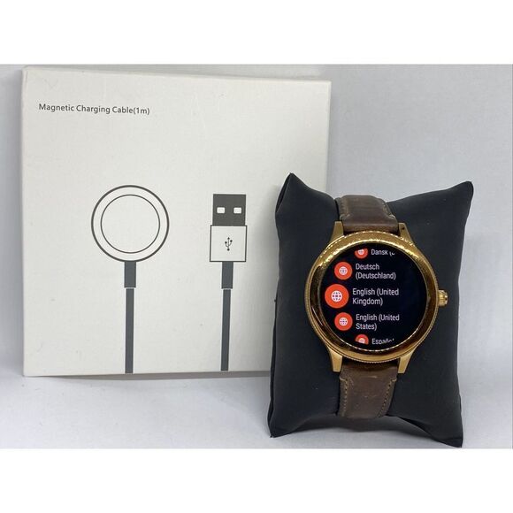 Fossil Gen 3 Authentic Genuine Smart Watch FTW6005 PD672 - Picture 1 of 12